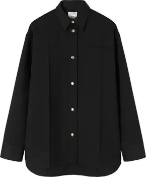 Рубашка OAMC Lab Shirt 'Black', черный