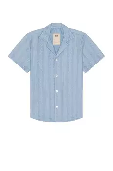 Рубашка OAS Ancora Cuba Terry, синий