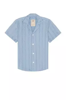 Рубашка Oas Ancora Cuba Terry, синий