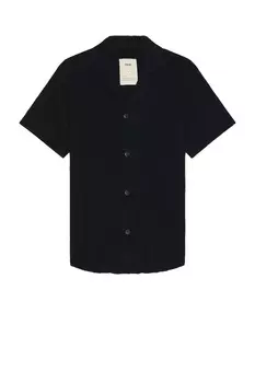Рубашка Oas Cuba Terry, черный