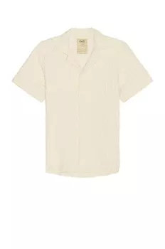 Рубашка OAS Ecru Cuba Waffle, белый