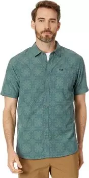 Рубашка Oasis Eco Standard Short Sleeve Woven O'Neill, цвет Cadet Blue