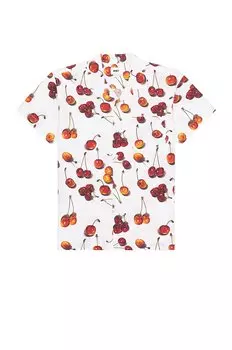 Рубашка Obey Bombed, цвет White Multi