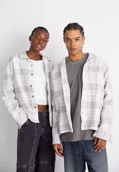 Рубашка Obey Clothing PERCY WOVEN, серый