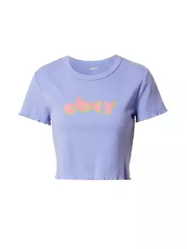 Рубашка Obey, фиолетовый