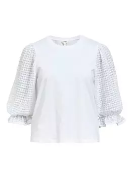 Рубашка OBJECT OBJElia, белый