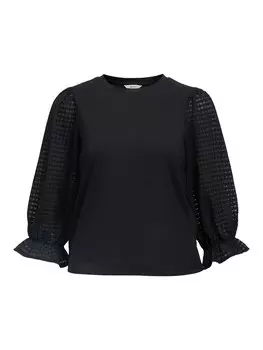 Рубашка OBJECT OBJELIA, черный