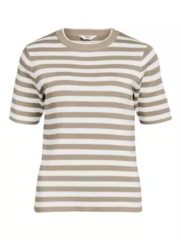 Рубашка OBJECT OBJEster, темно-бежевый