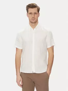 Рубашка облегающего кроя CS1400I4YT Michael Kors, белый
