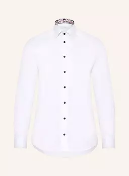 Рубашка облегающего кроя Eton, белый