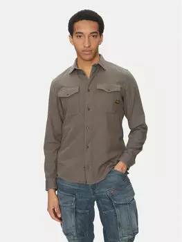 Рубашка облегающего кроя Marine D24963-D454 C496 G-Star Raw, серый