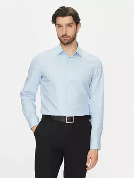 Рубашка облегающего кроя MK0DS01501 Michael Kors, голубой