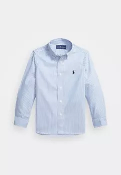 Рубашка облегающего кроя Polo Ralph Lauren, синий/белый