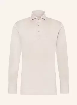 Рубашка облегающего кроя Profuomo, бежевый