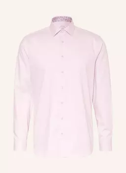 Рубашка облегающего кроя Seidensticker, розовый