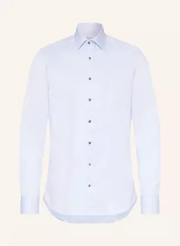 Рубашка облегающего кроя Stenstrms, голубой