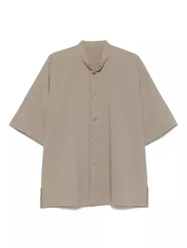 Рубашка обтекаемой формы Homme Pliss Issey Miyake, серый