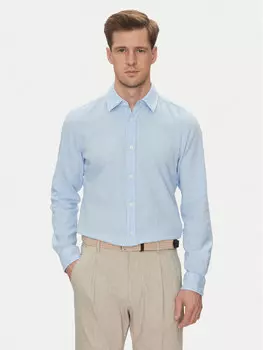 Рубашка обычного кроя 15 JJSH-92Hanson2K-W 30045977 Joop! Jeans, голубой