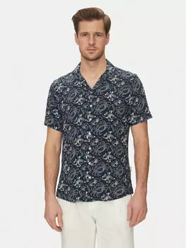 Рубашка обычного кроя 20718227 Blend, синий