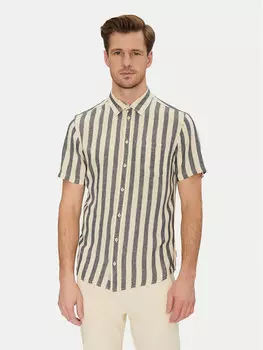 Рубашка обычного кроя 20718392 Blend, бежевый