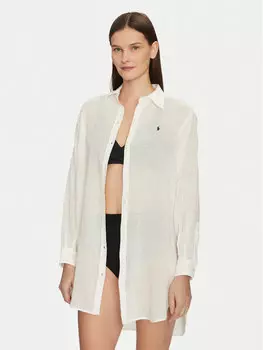 Рубашка обычного кроя 21564377 Polo Ralph Lauren, экрю