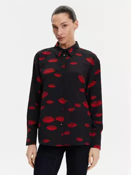 Рубашка обычного кроя 251-CKISS.F Morgan, черный