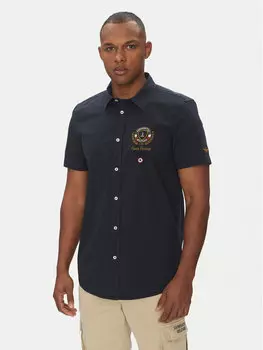 Рубашка обычного кроя 251CA1285CT3288 Aeronautica Militare, синий