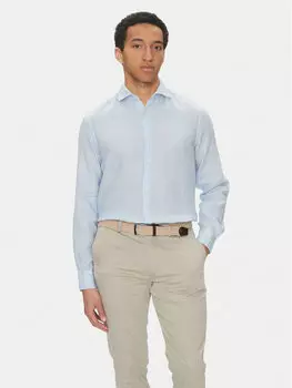 Рубашка обычного кроя 25413180CF Paul&Shark, голубой
