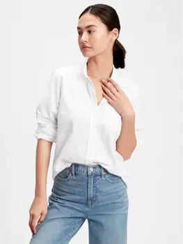 Рубашка обычного кроя 269247-03 Gap, белый