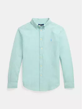 Рубашка обычного кроя 323964692002 Polo Ralph Lauren, зеленый