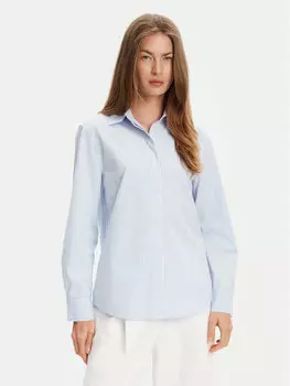 Рубашка обычного кроя 59T7DQ0BH United Colors Of Benetton, голубой