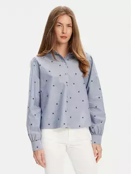 Рубашка обычного кроя 5D51DQ0BF United Colors Of Benetton, синий