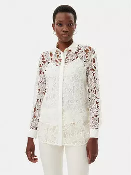 Рубашка обычного кроя 5GGH35 7318A Marciano Guess, экрю