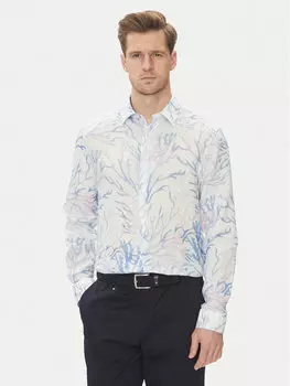 Рубашка обычного кроя 5GHH39 4394Z Marciano Guess, голубой