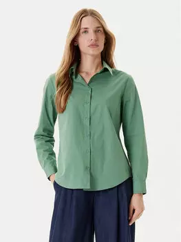 Рубашка обычного кроя 5HAXDQ0AX United Colors Of Benetton, зеленый