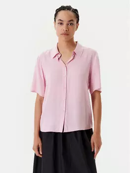 Рубашка обычного кроя 5WPWDQ0B1 United Colors Of Benetton, розовый