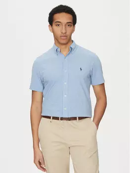 Рубашка обычного кроя 710798291019 Polo Ralph Lauren, синий