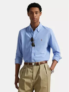 Рубашка обычного кроя 710979488001 Polo Ralph Lauren, голубой
