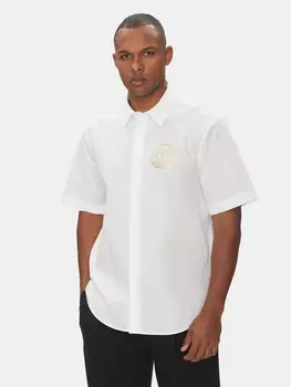 Рубашка обычного кроя 78GALY11 Versace Jeans Couture, белый