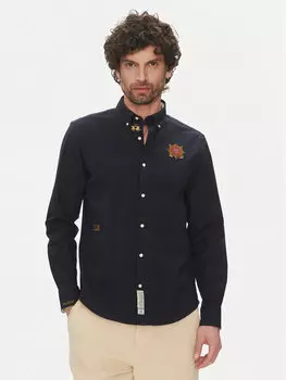 Рубашка обычного кроя Anselmo MACG01 OX092 La Martina, синий