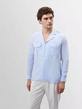 Рубашка обычного кроя Antioch, синий