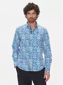 Рубашка обычного кроя Aspen MAC003 PP719 La Martina, синий