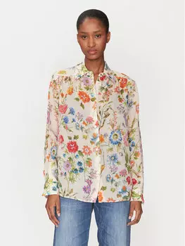 Рубашка обычного кроя Barometro 541819 Luisa Spagnoli, мультиколор