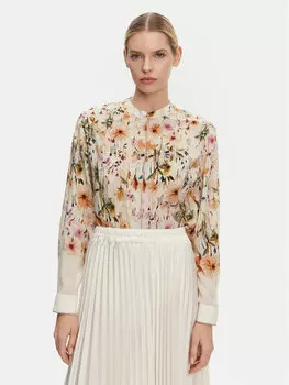 Рубашка обычного кроя Baronessa 541745 Luisa Spagnoli, бежевый