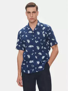 Рубашка обычного кроя C6 45610.0486 Pierre Cardin, синий