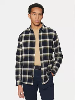 Рубашка обычного кроя Check Flannel DM0DM20670 Tommy Jeans, синий