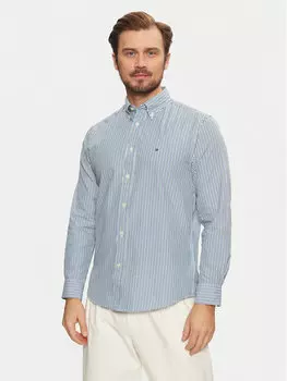 Рубашка обычного кроя Classic MW0MW37549 Tommy Hilfiger, зеленый