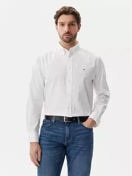 Рубашка обычного кроя Core Flex MW0MW39988 Tommy Hilfiger, белый