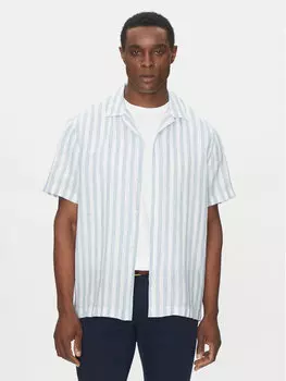 Рубашка обычного кроя CS5405QHJ0 Michael Kors, синий