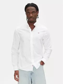 Рубашка обычного кроя DM0DM20875 Tommy Jeans, экрю